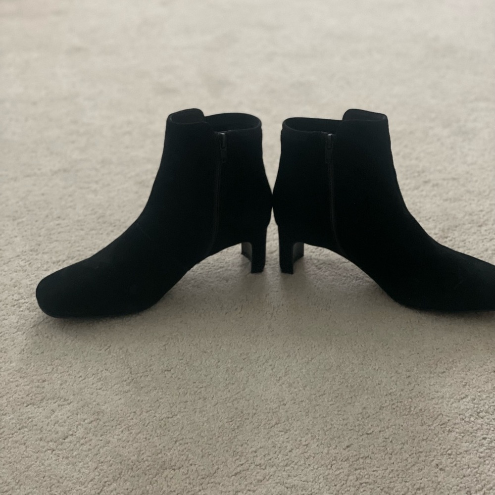 Clarks Black Ankle Booties